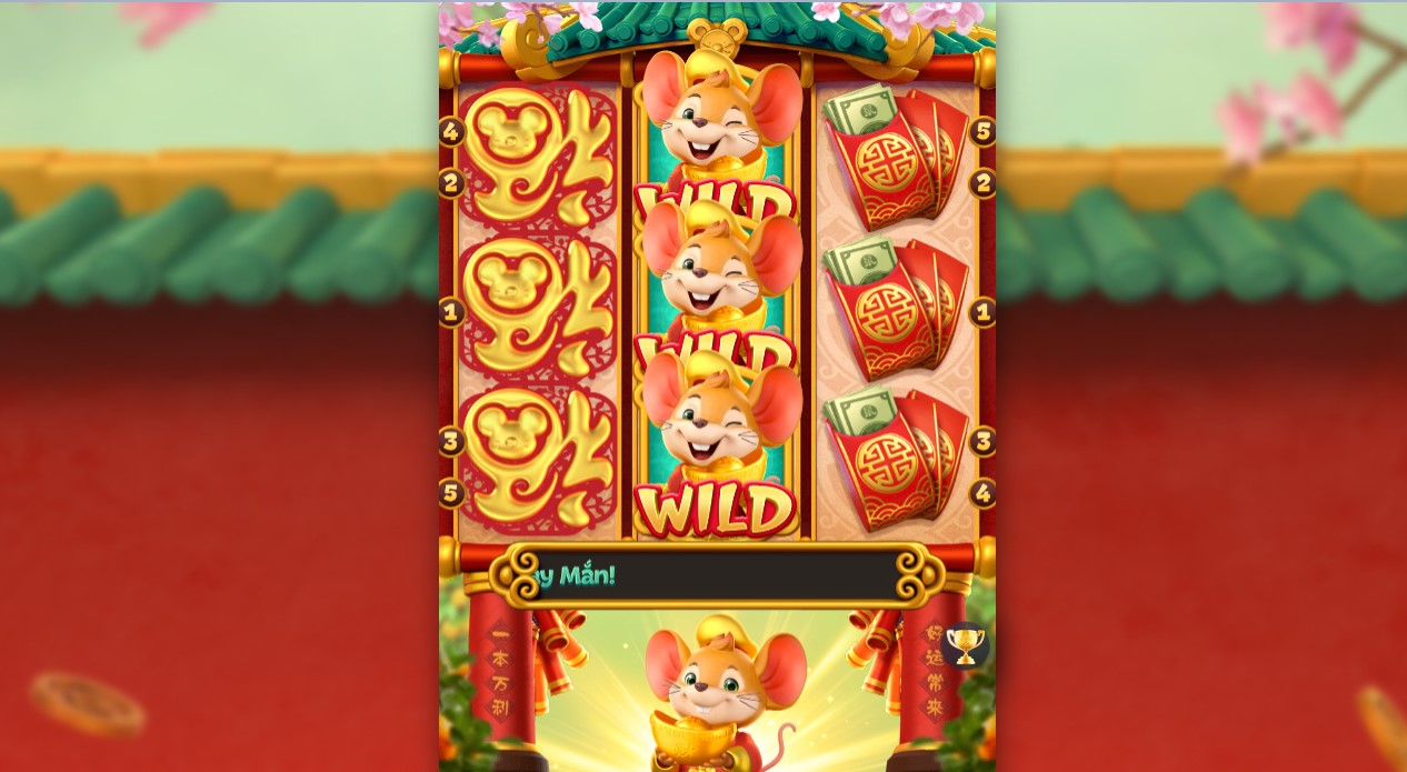 Slot Nổ hũ Chuột may mắn sở hữu bộ sưu tập biểu tượng đa dạng